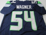 Bobby Wagner of the Seattle Seahawks signed autographed football jersey PAAS COA 321