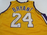 Kobe Bryant of the LA Lakers signed autographed basketball jersey ERA COA 930