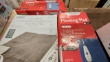 Heating Pad Lot. In Boxes