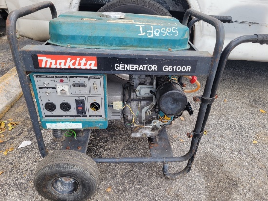 Hurricane Makita Gas Generator G6100R Runs Great