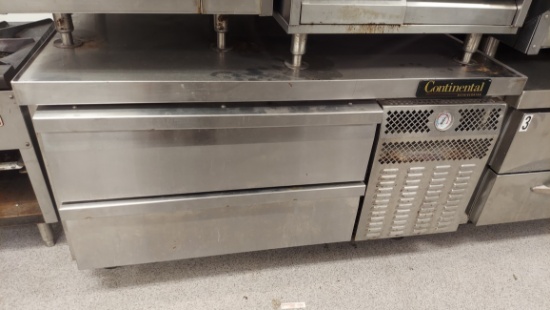 Continental 48" Refrigerated Chef Base