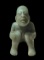 Pre-Columbian Jade Olmec Sitting Figure