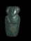 Pre-Columbian Blue Jade Carved Avian Pendant