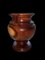 Hardwood Urn Style Vase