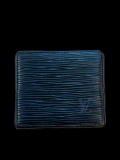 Louis Vuitton Black Epi Square Coin Holder Wallet