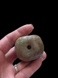 Monumental Pre-Columbian Jade Bead