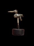 Pre-Columbian Moche Silver Bird Miniature