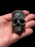Antique Material Unknown Carved Skull