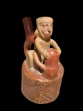 Pre-Columbian Erotic Stirrup Vessel