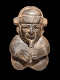 Small Pre-Columbian Flute Player Figure