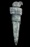 Pre-Columbian Jade Ceremonial Avian Dagger Shape