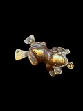 Pre-Columbian Gold Panamanian Frog Pendant
