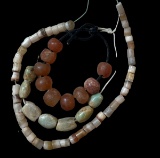Assorted Pre-Columbian Jade, Carnelian, and Agate Beads