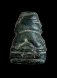 Pre-Columbian Mesoamerican Jade Dual Idol