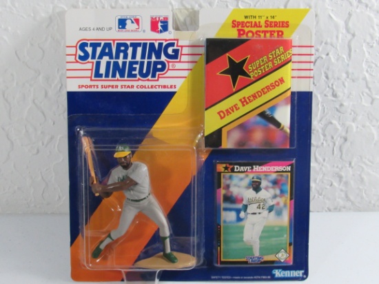 Dave Henderson Oakland A's1992 Kenner Starting Lineup
