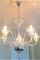 Murano Hand Blown Glass Venetian Style Hanging Chandelier