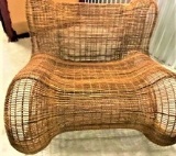 Uniquely Designed Woven Rope Occasional Chair purchased from Artefacto. The Chair has a special Ergo