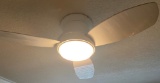 Three Blade Ceiling Fan With Light