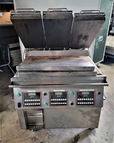 GARLAND Meat Pree Commercial Flat Top Grill S.S. Clamshell