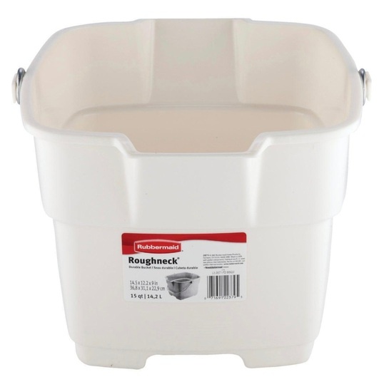 Rubbermaid Roughneck 15qt (5) Pallets 800 Buckets New in Boxes Retail $20k +++