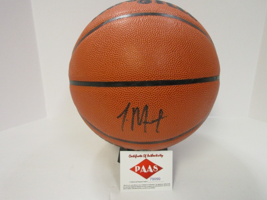 Ja Morant of the Memphis Grizzlies signed autographed full size basketball PAAS COA 090