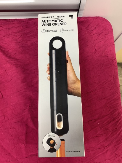 1- New Sharper Image Automatic Wine Opener