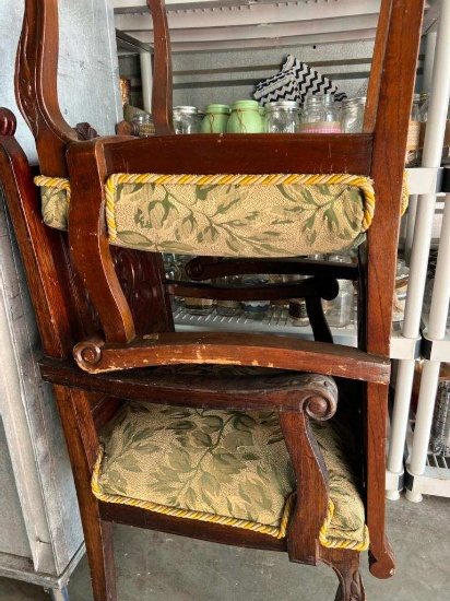 Upholstered Wood Chairs