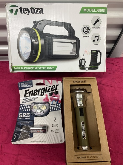 3- New Flashlights