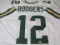 Aaron Rodgers of the Green Bay Packers signed autographed football jersey ERA COA 830