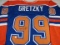 Wayne Gretzky of the Edmonton Oilers signed autographed hockey jersey PAAS COA 720