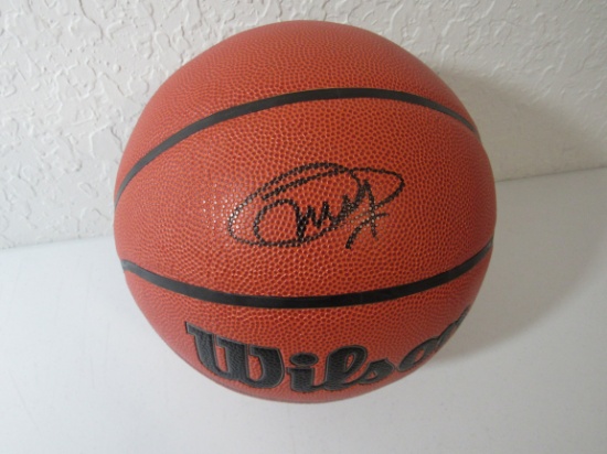 Joel Emiid of the Philadelphia 76ers signed autographed basketball PAAS COA 097