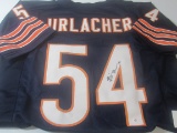 Brian Urlacher of the Chicago Bears signed autographed football jersey PAAS COA 536