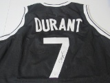 Kevin Durant of the Brooklyn Nets signed autographed basketball jersey PAAS COA 328