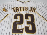 Fernando Tatis Jr of the San Diego Padres signed autographed baseball jersey PAAS COA 292