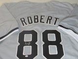 Luis Robert of the Chicago White Sox signed autographed baseball jersey PAAS COA 087