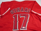 Shohei Ohtani of the LA Angels signed autographed baseball jersey ERA COA 354