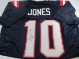 Mac Jones of the New England Patriots signed autographed football jersey PAAS COA 033
