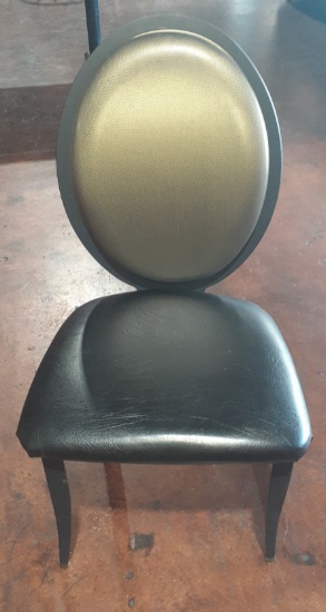 Metal Chair - Black and Grey