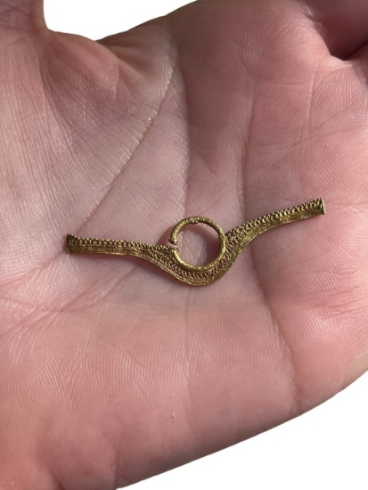 Pre-Columbian Tairona Gold Nose Ring