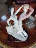 Couple Dancing - Valentino by Miriam with Rosewood base - 12 inches