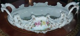 Lover's bowl in Porcelain - 15 inches long