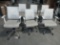 Lot of 6 office chairs