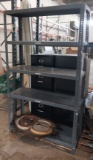 Metal Shelves - 7 ft tall -slot angled
