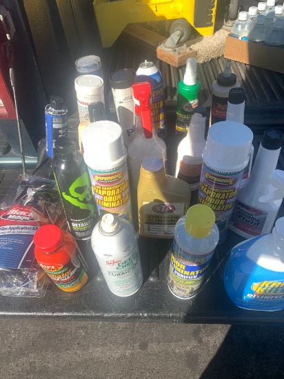 21- New Assorted Car Accessorie Cleaners, Lubricant, Grease, Sealers.