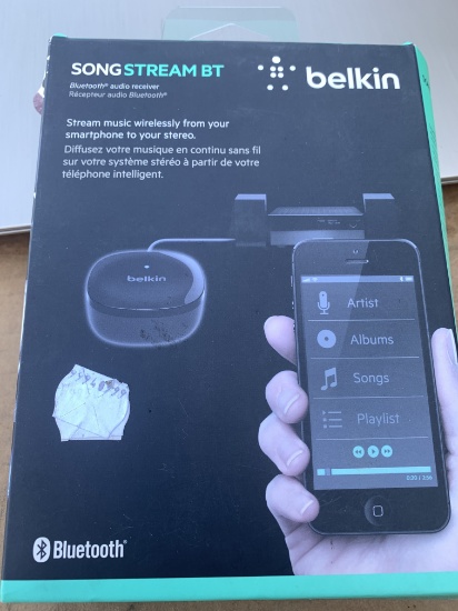 Belkin Song Stream BT Bluetooth NIB