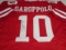 Jimmy Garoppolo of the San Francisco 49ers signed autographed football jersey PAAS COA 404