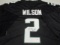 Zach Wilson of the NY Jets signed autographed football jersey PAAS COA 214