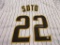 Juan Soto of the San Diego Padres signed autographed baseball jersey PAAS COA 915