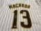 Manny Machado of the San Diego Padres signed autographed baseball jersey PAAS COA 888