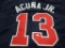 Ronald Acuna Jr of the Atlanta Braves signed autographed baseball jersey PAAS COA 123